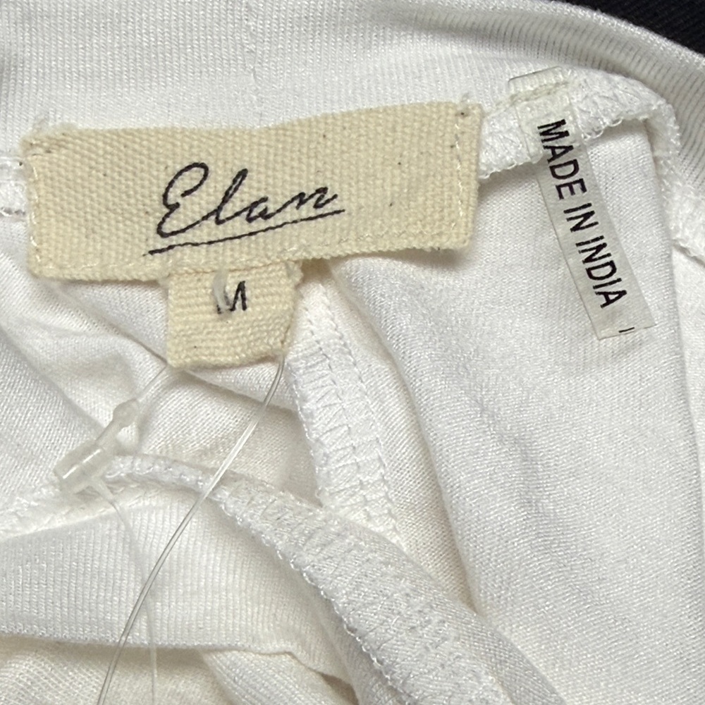 Elan White Sleeveless Tshirt Dress - Picture 2 of 11